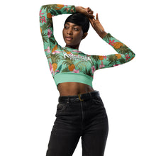 Load image into Gallery viewer, long-sleeve crop top