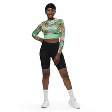 Load image into Gallery viewer, long-sleeve crop top