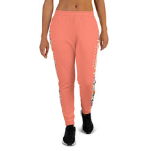 Load image into Gallery viewer, Women's Joggers - peach floral