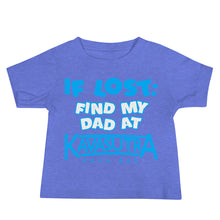 Load image into Gallery viewer, &quot;Find My Dad At Kavasutra&quot; baby shirt
