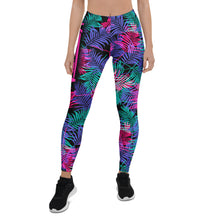 Load image into Gallery viewer, Kavasutra neon floral leggings
